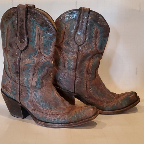 Corral Shoes - CORRAL WOMENS WESTERN BOOTS SZ.8 MEDIUM